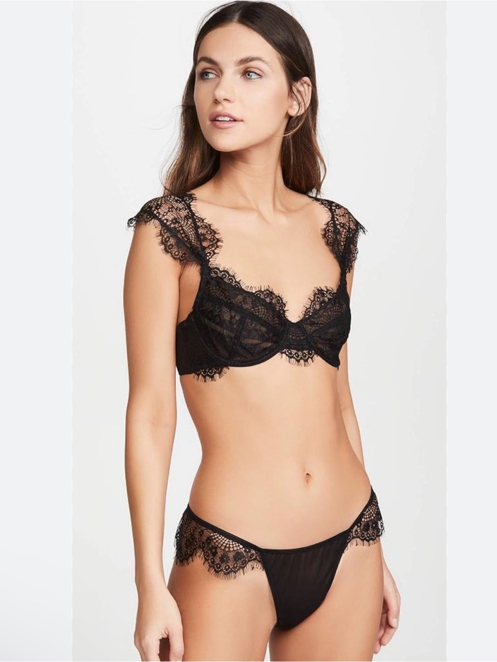 Bluebella Marina Black Lace Underwire Bra